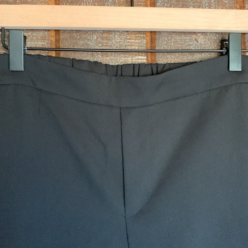 New Old Navy womens black pants wide leg size 6 tall 6T business casual career - Picture 4 of 11